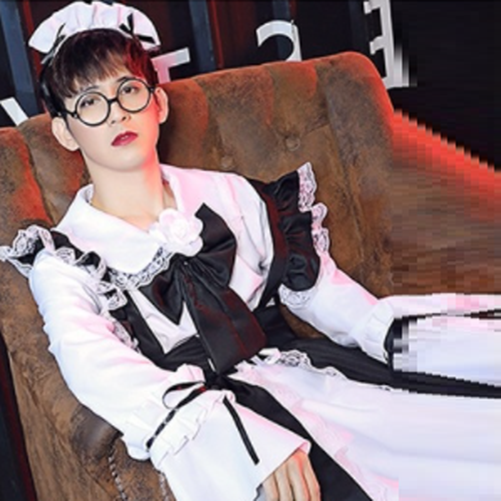 남자메이드복 남성메이드복 남자코스프레의상 빅사이즈 할로윈 졸업사진컨셉 기본형긴팔 상세 이미지 6