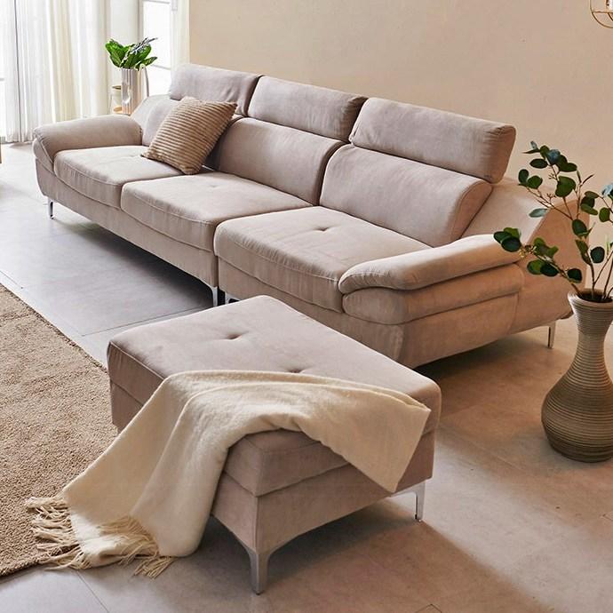 4인용 심플 카우치 아쿠아 코너쇼파 와이드 코너형 소파 디자인 쇼파 편한 매장 북유럽