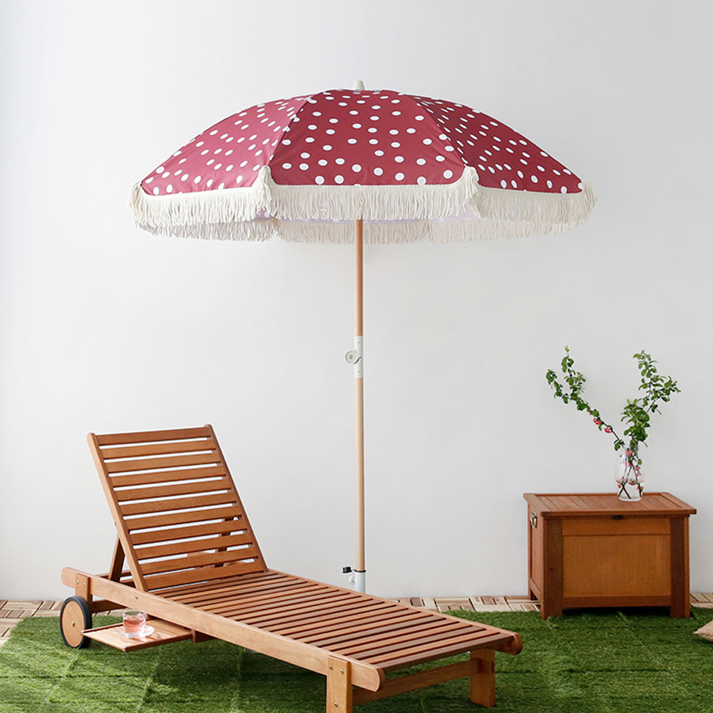 파라솔 받침대 세트 대형 미니 야외 테라스 옥상 정원 비치 차박 파라솔 INSIA