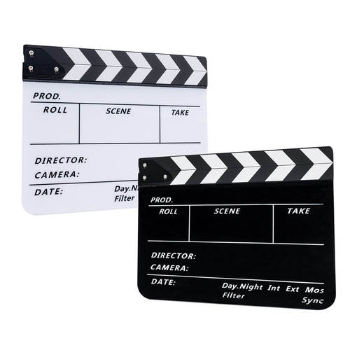 알파믹 촬영 슬레이트 클래퍼 보드 메모 슬레이트판 이미지 4