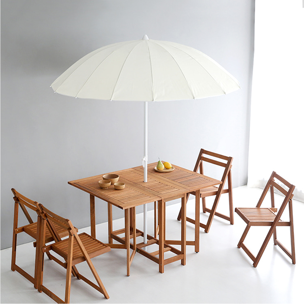 파라솔 받침대 세트 대형 미니 야외 테라스 옥상 정원 비치 차박 파라솔 INSIA