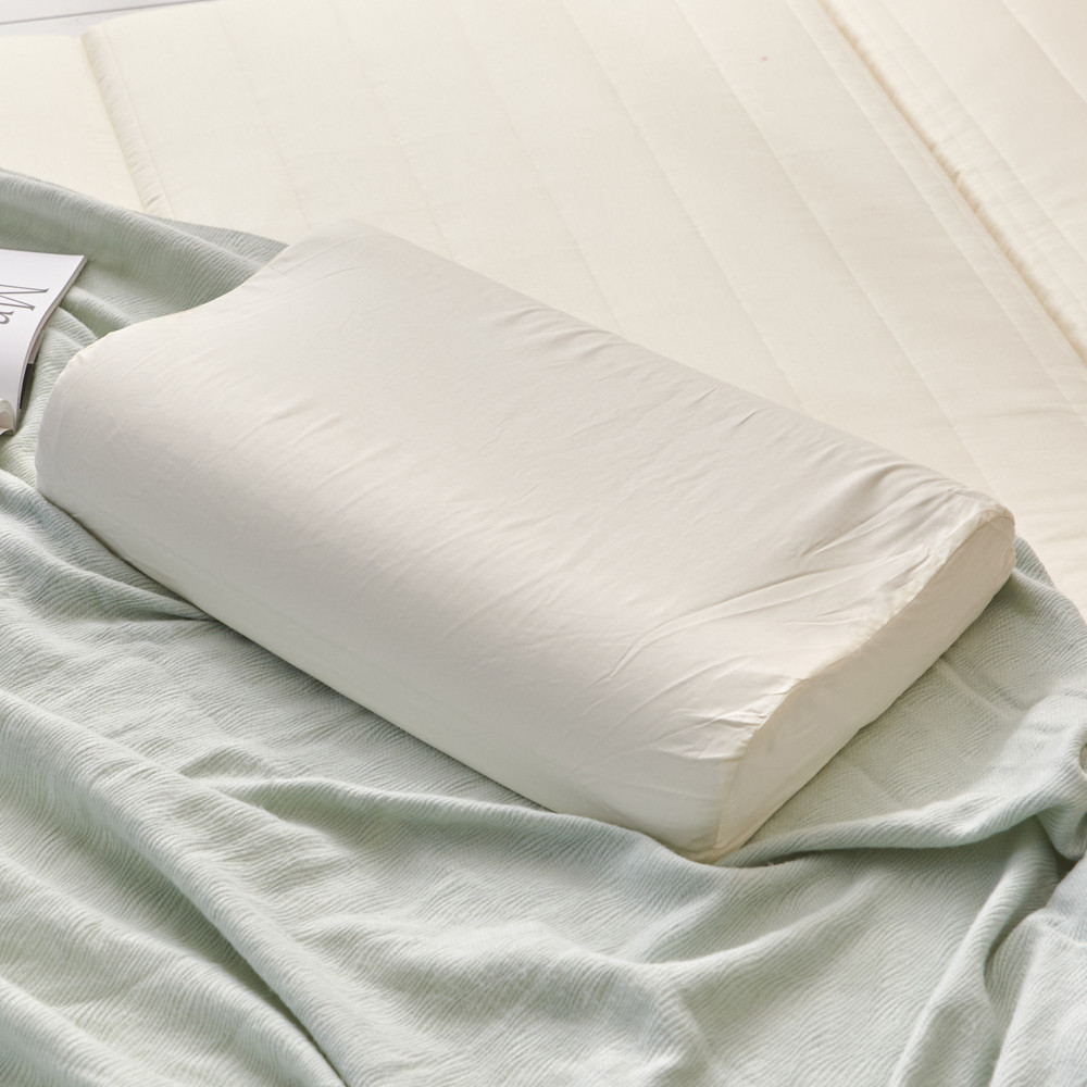 라폼 목이 편한 기능성 천연라텍스 베개 경추 굴곡형 메모리폼 베개