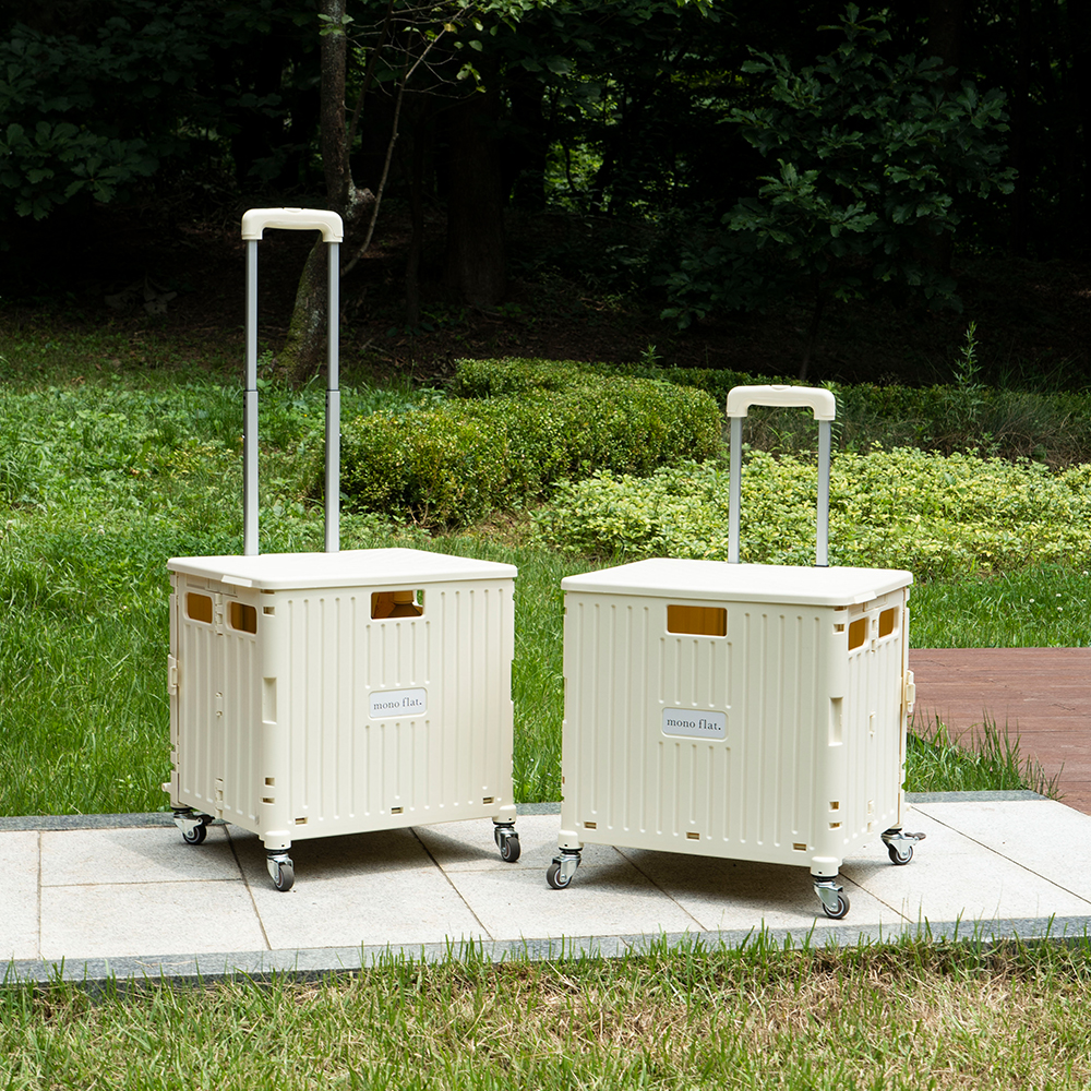 [슈퍼적립+10%] 모노플랫 짐캐리어 접이식 폴딩 카트 65L 대용량 쇼핑핸드카트