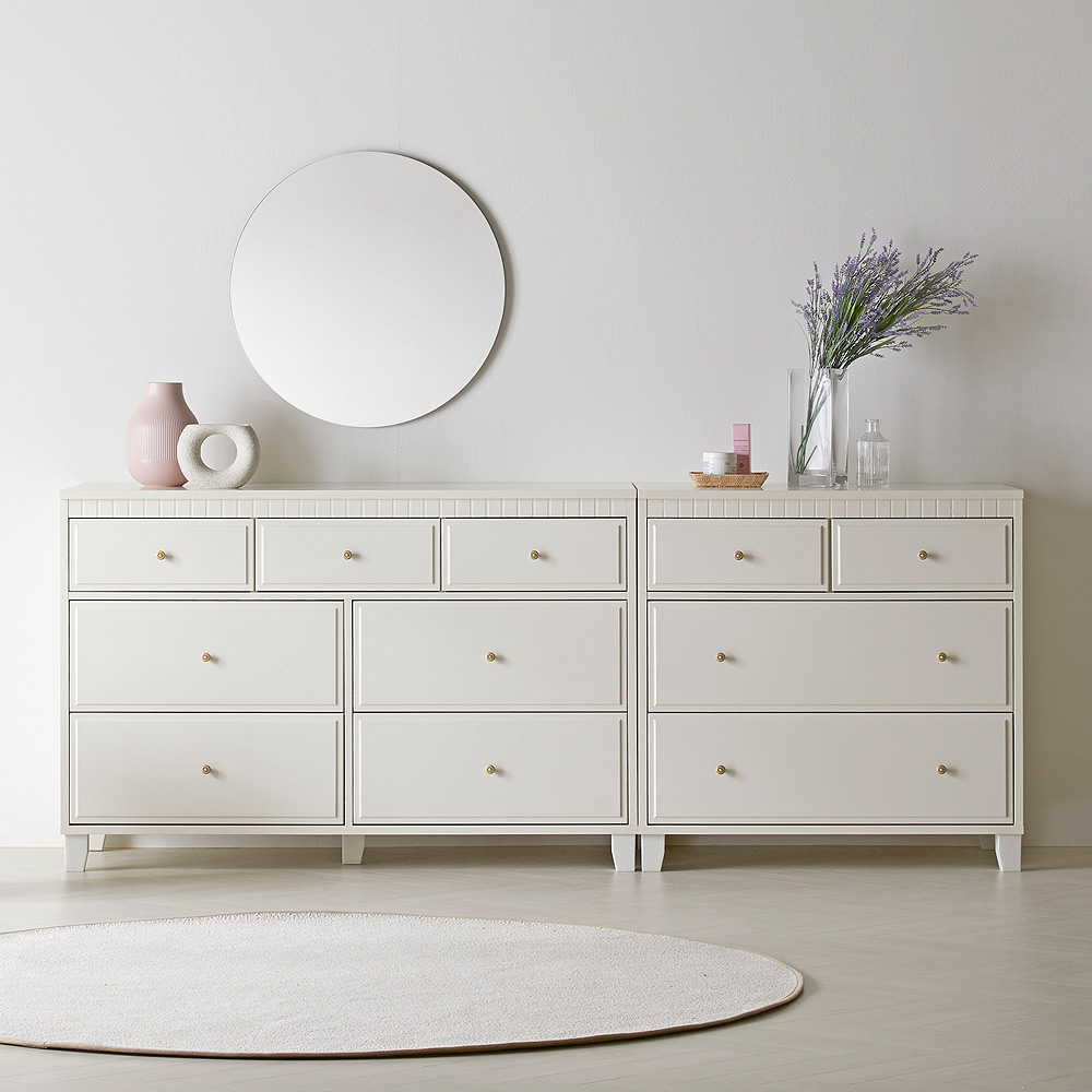 미카엘 와이드체스트 7단 서랍장