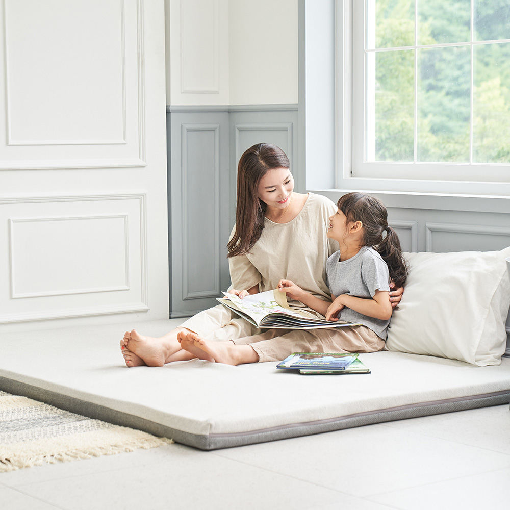 슬립스파 엄마토퍼 매트리스 침대 메모리폼 돌침대 두꺼운 요 (슈퍼싱글/퀸/킹/라지킹)