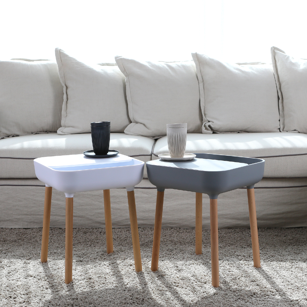 엘문도 소파사이드테이블 거실 침대 협탁 간이보조