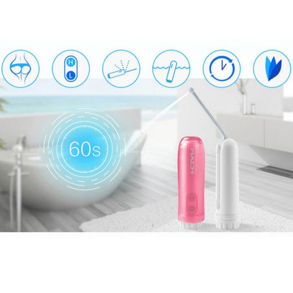 휴대용 핸드 아기비데 가정용 핸디형 신생아 비데 캠핑 야외활동 여행용 수동 비데 목욕용품