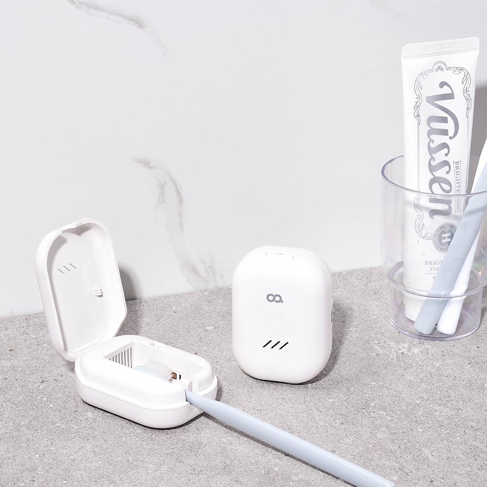 오아 클린이퓨어pro 칫솔살균기 바람 건조 히팅 휴대용 살균기 건조기