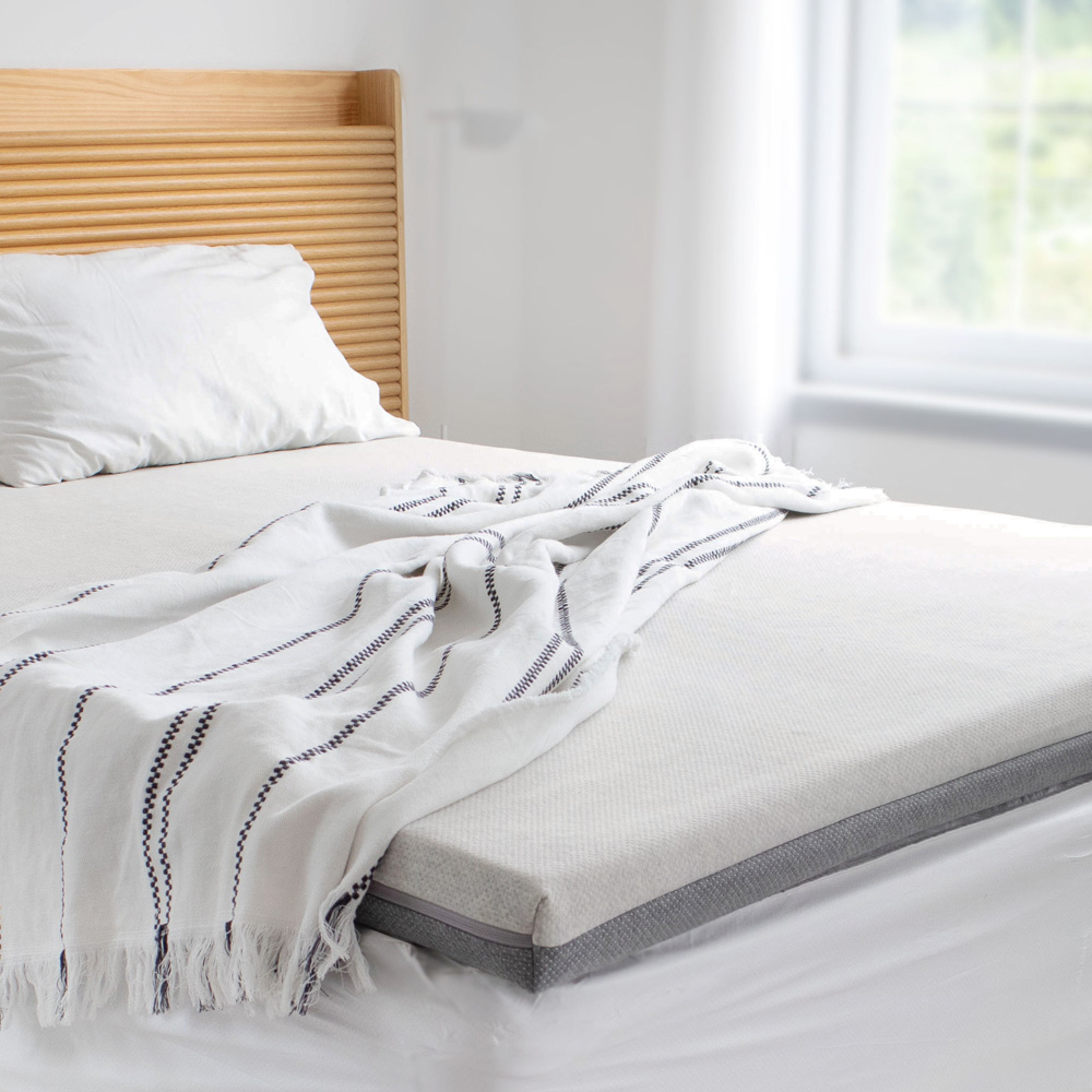 슬립스파 엄마토퍼 매트리스 침대 메모리폼 돌침대 두꺼운 요 (슈퍼싱글/퀸/킹/라지킹)