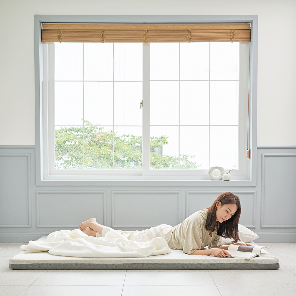 슬립스파 엄마토퍼 매트리스 침대 메모리폼 돌침대 두꺼운 요 (슈퍼싱글/퀸/킹/라지킹)