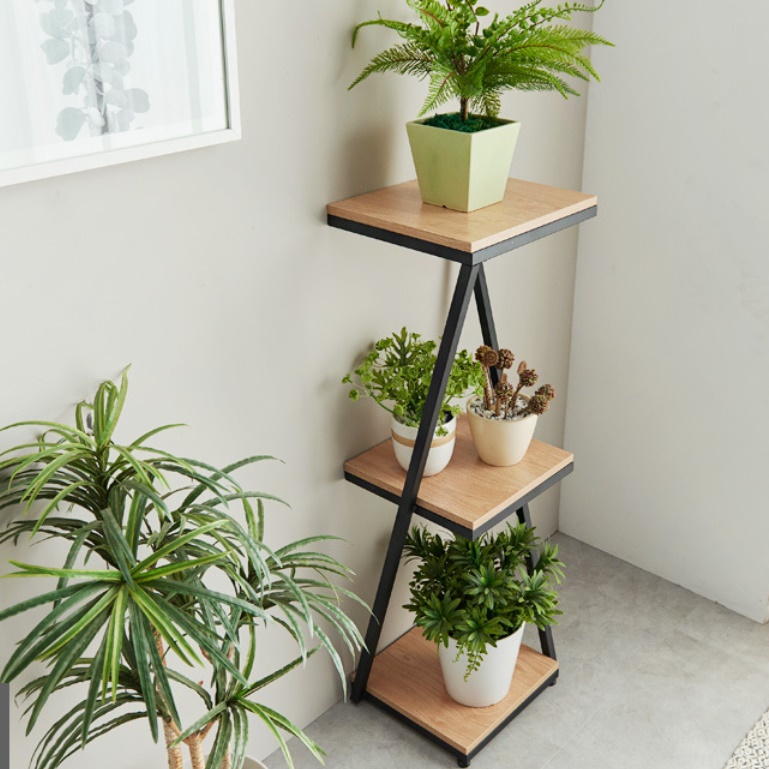 화분테이블 쇼파 뒤 책장 모듈 높은 사이드테이블 장식 테이블 소파 보조 디자인 협탁 선반