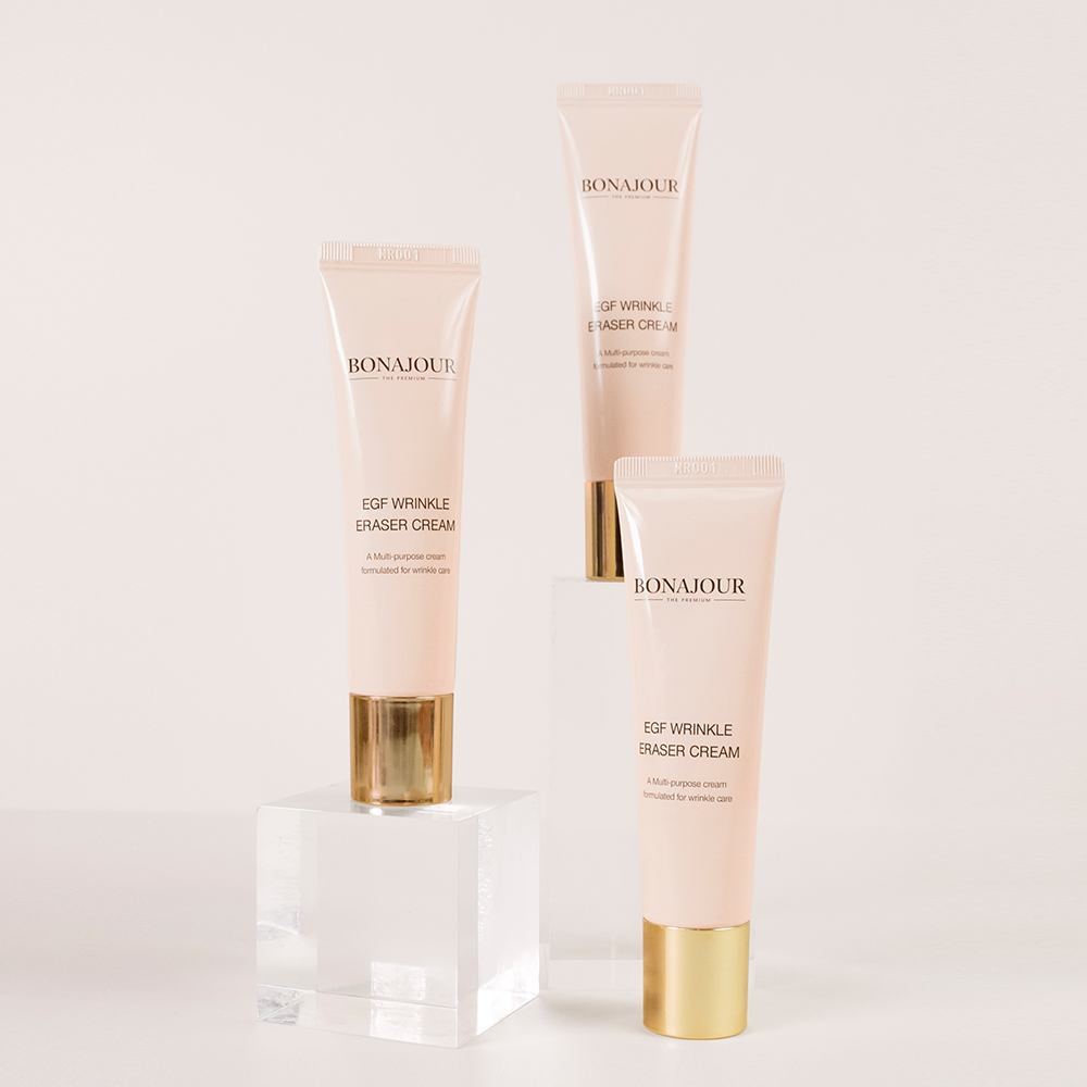 보나쥬르 EGF 링클 이레이저 크림 / 눈가 팔자 목 주름개선 고보습 고영양 안티에이징 30ml - 상세 이미지 4