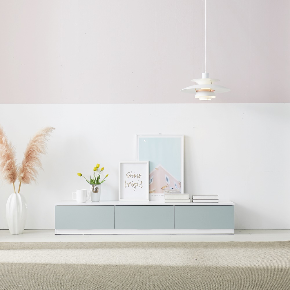 에르모 85인치티비다이 티브다이 tv다이서랍장 낮은 1800