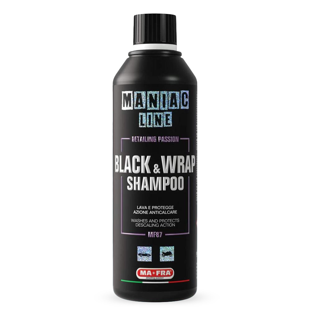 마프라 매니악 블랙 앤 랩 샴푸 500ml 제품 이미지