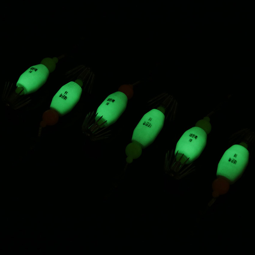네온훅 국산 쭈봉이 축광 애자 봉돌 에기 채비 쭈꾸미 갑오징어 문어 - 상세 이미지 3