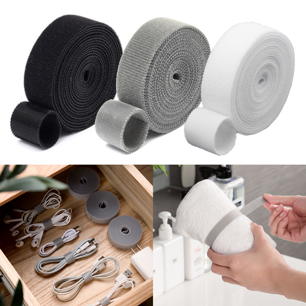 벨크로타이 롤형 케이블정리 전선정리 선정리 15mm x 3m