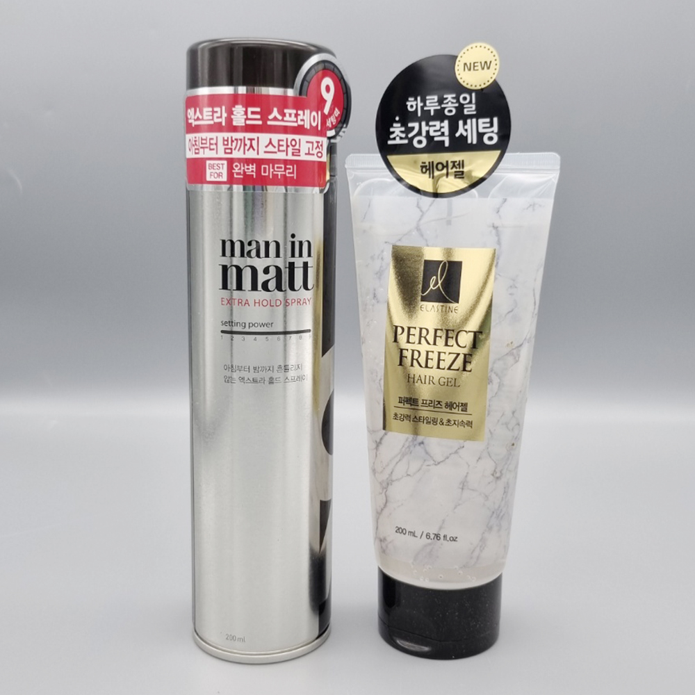 LG 엘라스틴 퍼펙트 프리즈 헤어젤 튜브 200ml - 메인 이미지