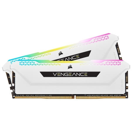 커세어 CORSAIR DDR4-3200 CL16 VENGEANCE RGB PRO SL WHITE 패키지 (16GB(8Gx2))