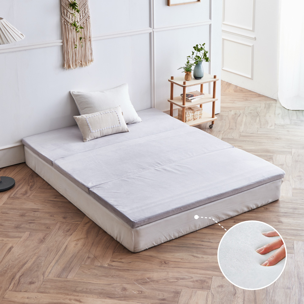 동서가구 3단 접이식 견면 매트리스Q DF921632