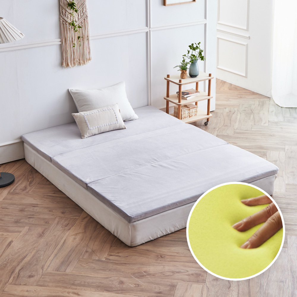 동서가구 3단 접이식 메모리폼 매트리스Q DF921839