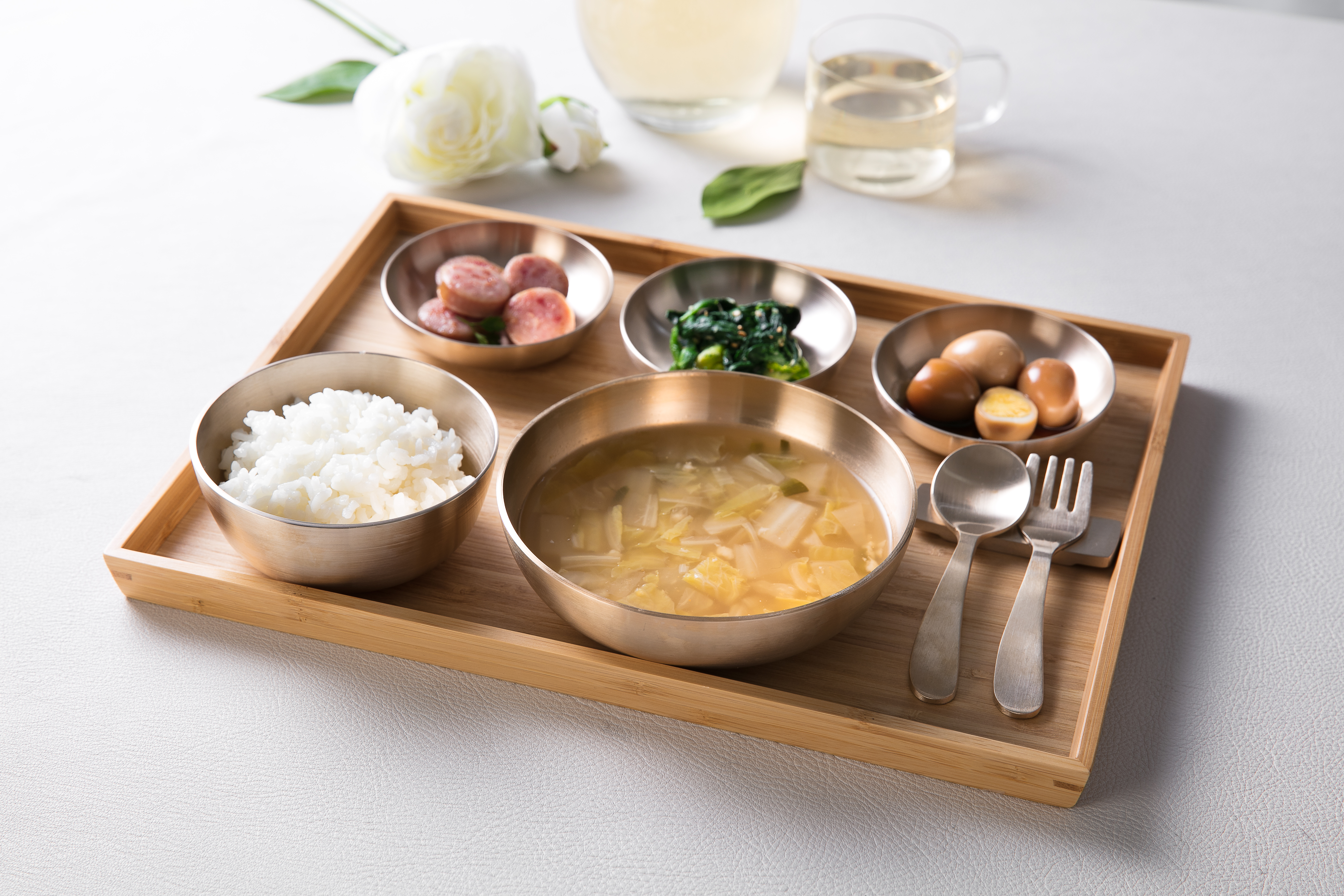 놋향 방짜유기 안성 유기그릇 세트 유아 반상기 놋그릇 로다스푼포크 아기 백일 돌 선물 남자 여자 유아식기 이유식기