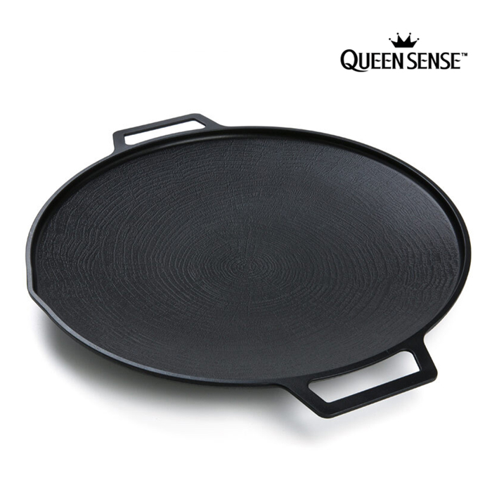 퀸센스 올비아 인덕션 겸용 캠핑 그리들팬 구이팬 고기불판 30cm - 상세 이미지 2