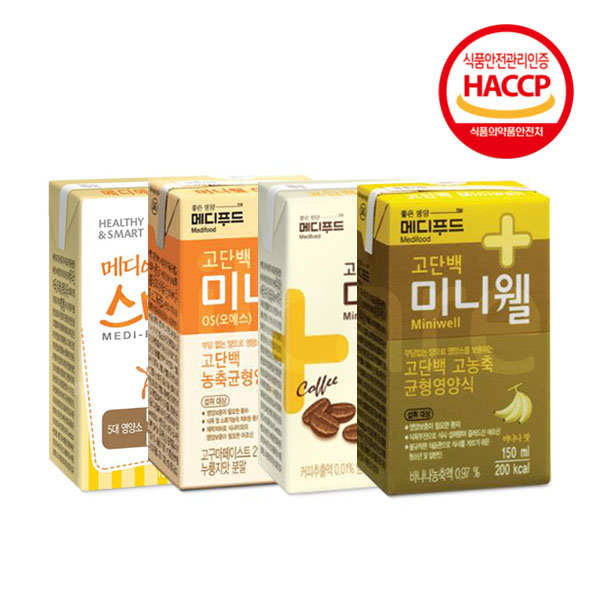 메디푸드 균형영양식 24팩(1박스)/미니웰/엘디/환자식 : 건강케어