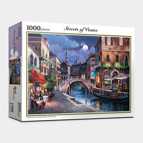 직소퍼즐1000피스 베니스의 거리 PL1000-PL1182 - 상품 이미지