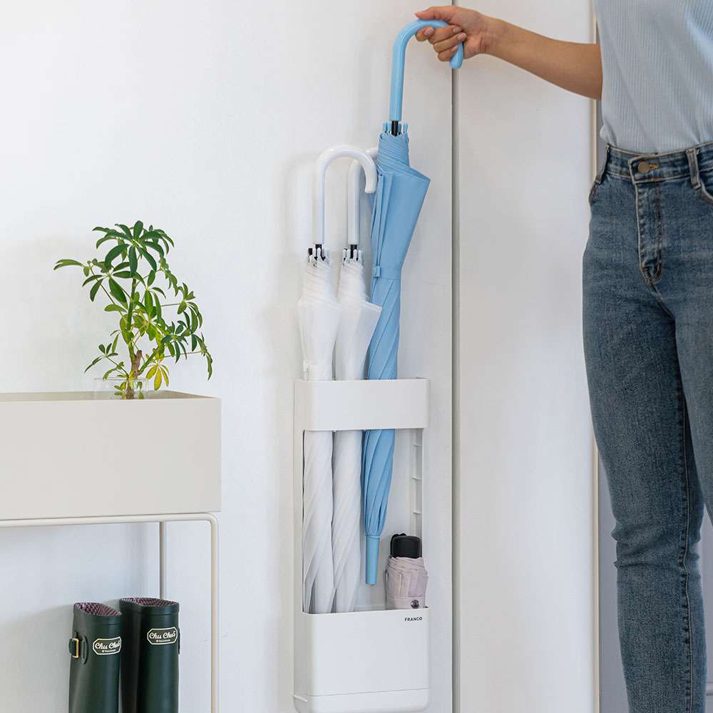 [1+1] 프랑코 스마트 자석 8칸 우산꽂이 인테리어 카페 현관 우산 정리대 거치대 걸이통