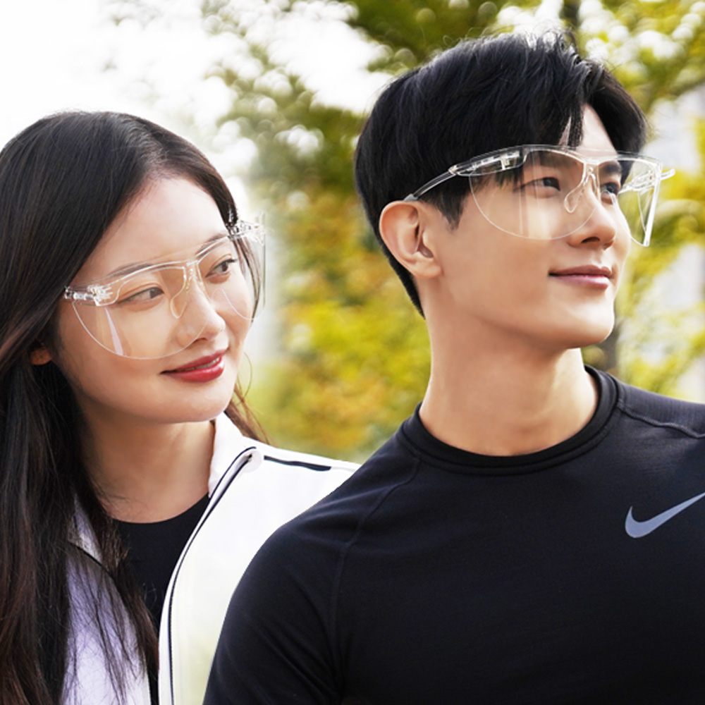 에스뷰 자외선차단 스포츠쉴드 투명 브라운 스포츠 야구장 축구장 낚시 등산 골프 - 상세 이미지 4