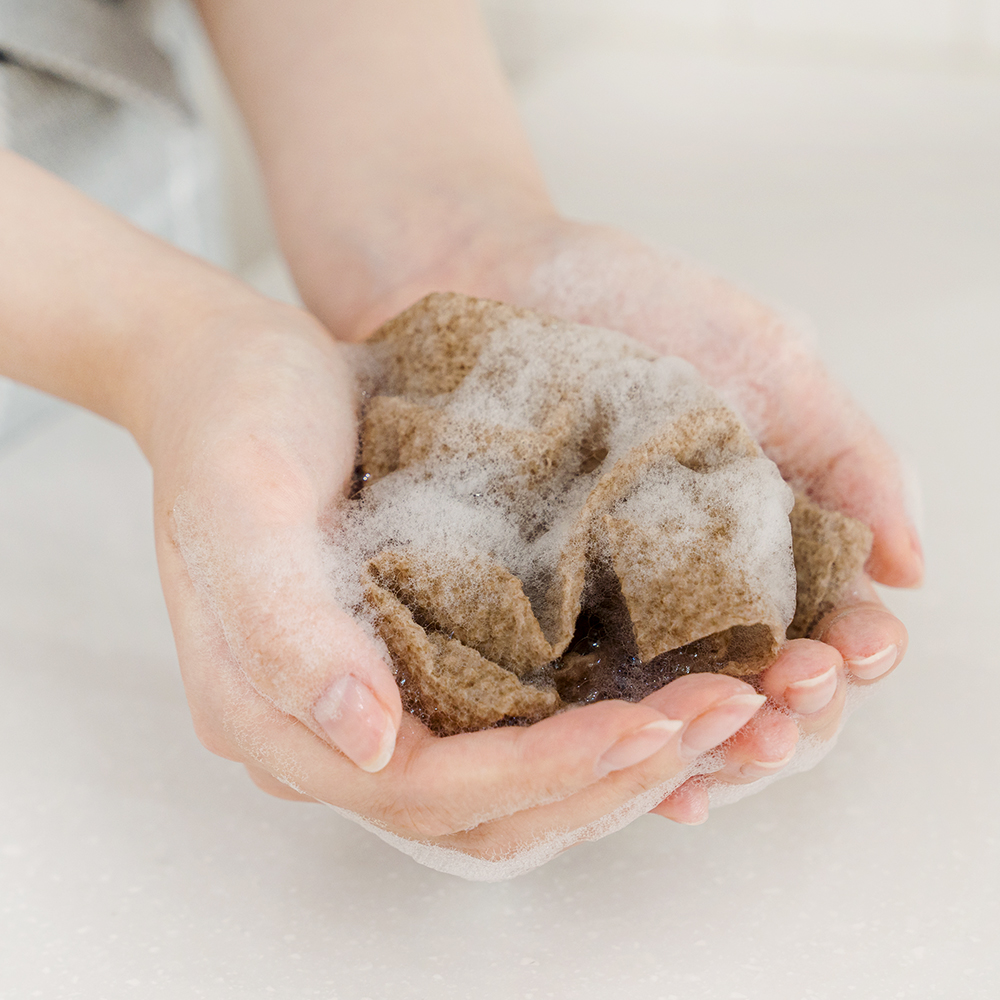 홈트너 주방 뽑아쓰는 일회용 수세미 100개입, 1개