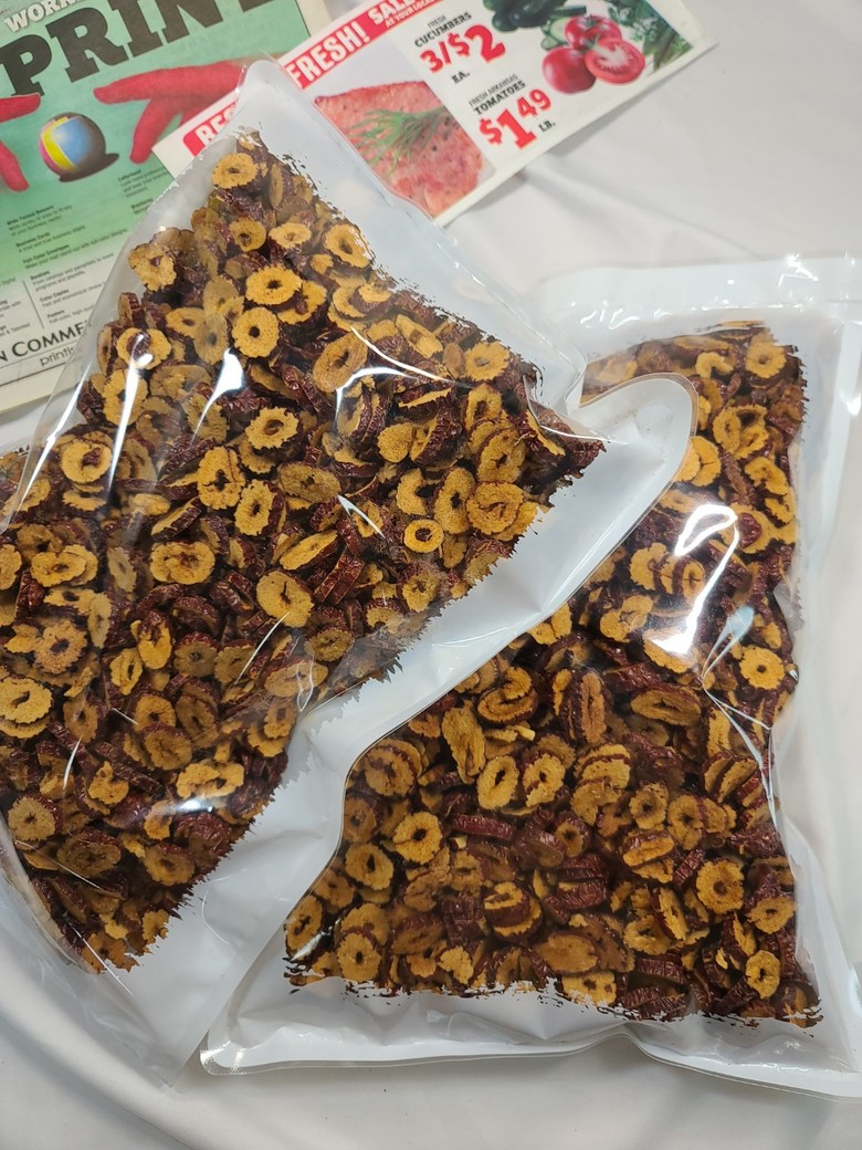 특A급 대추칩 1Kg 바삭한 대추 슬라이스 말린 건대추 채 효능 과자 고명 대추차 다과 - 상세 이미지 2