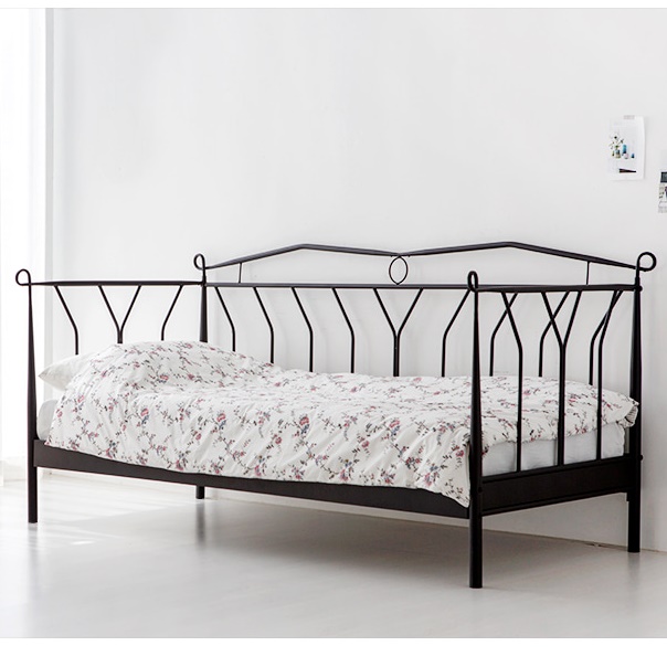 원룸형 미니 싱글 침대 원룸침대 자취 자취방 고시원침대 작은 방 푹신한 다리 매트리스 S