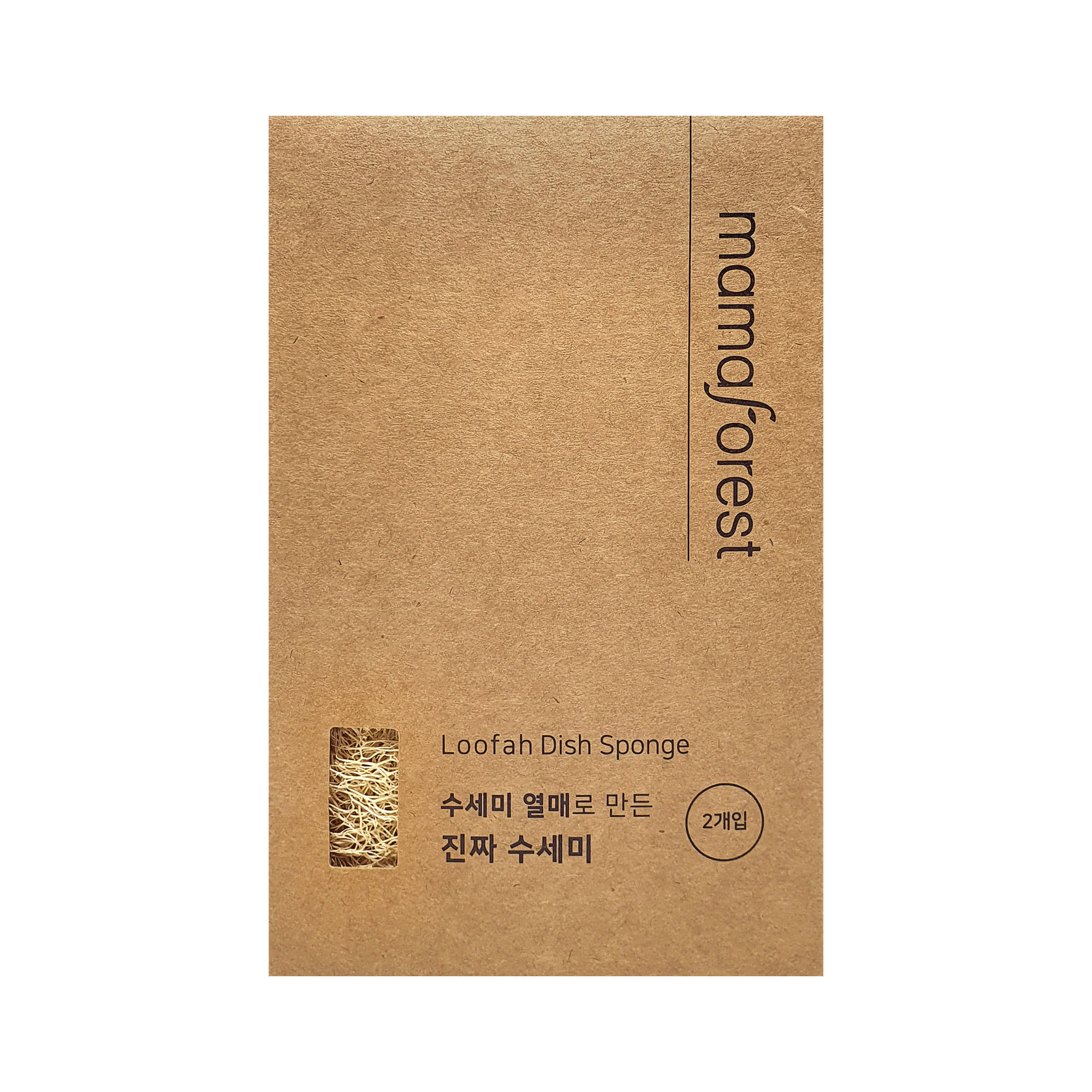 천연 수세미 열매로만든 진짜 수세미 2개입 2세트 - 상세 이미지 2