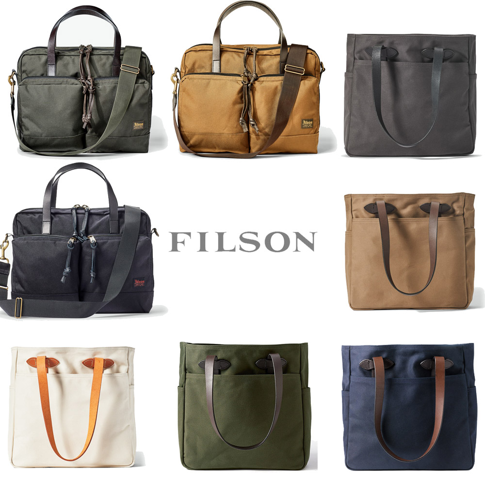 필슨 토트백 브리프케이스 서류가방 7종 878 오터그린 탄 위스키