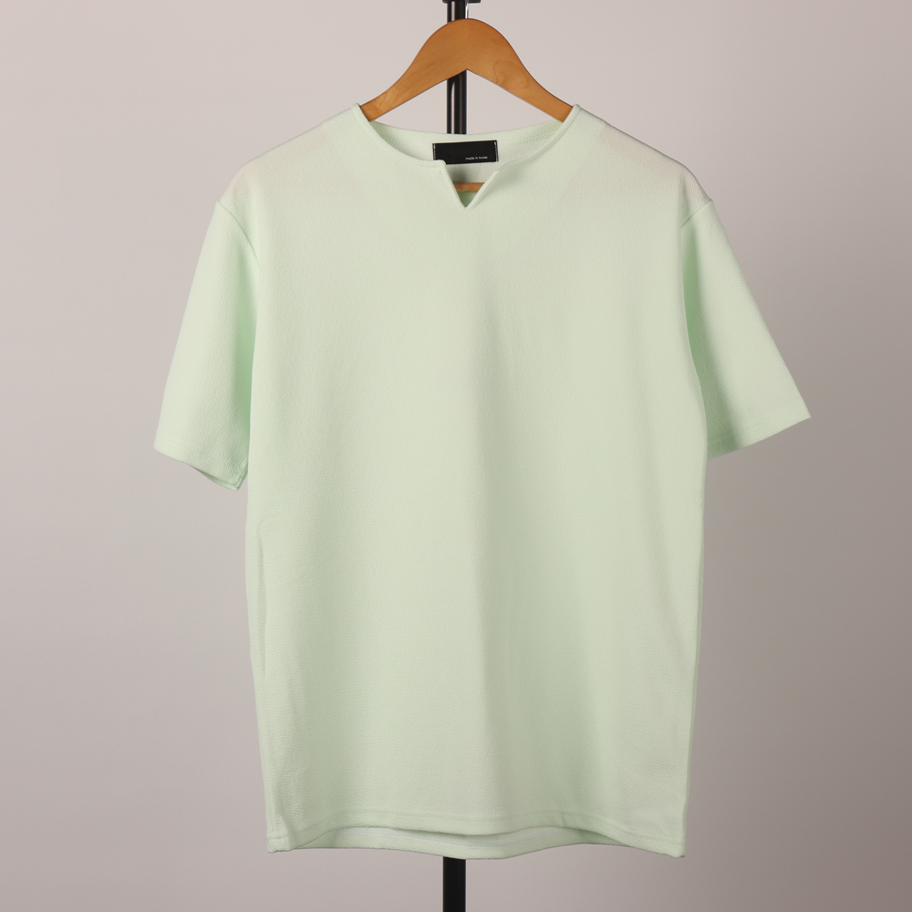 남자반팔티 브이넥 빅사이즈 이너 반팔티