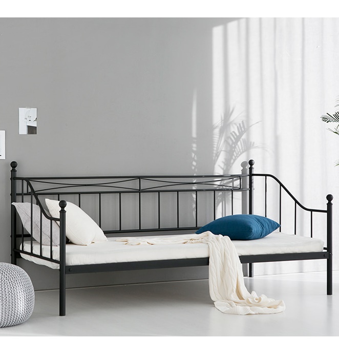 미니 싱글 침대 원룸침대 자취 원룸형 자취방 고시원침대 작은 방 푹신한 다리 매트리스 S