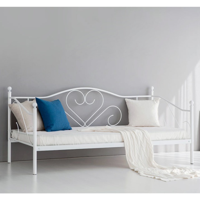 원룸침대 미니 싱글 침대 자취 자취방 고시원침대 작은 방 푹신한 다리 원룸형 매트리스 S