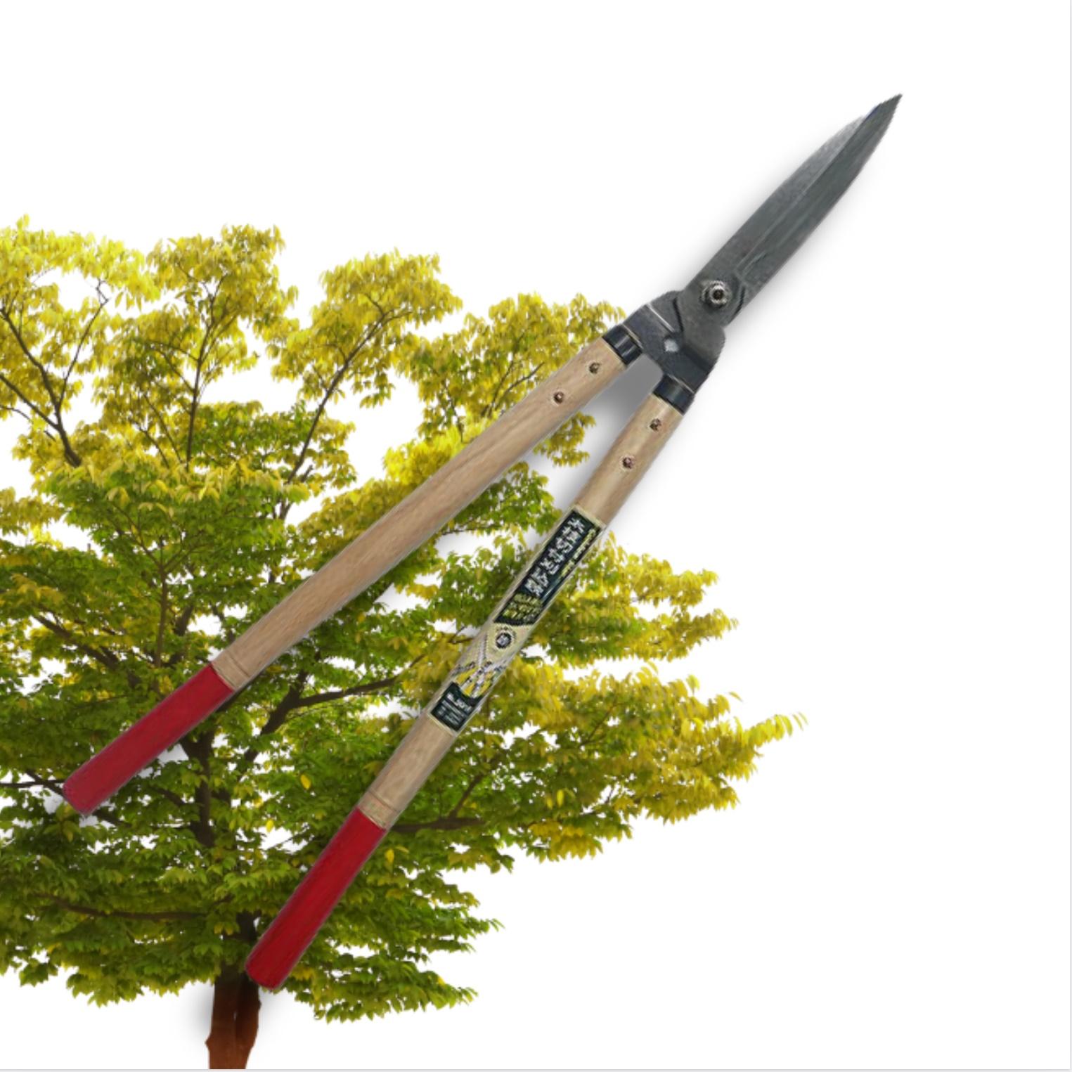 대형 긴 전지가위 나무가지치기 정원용 나무 자르는 가위 잔디 풀 깎는 작업용 감따는 도구