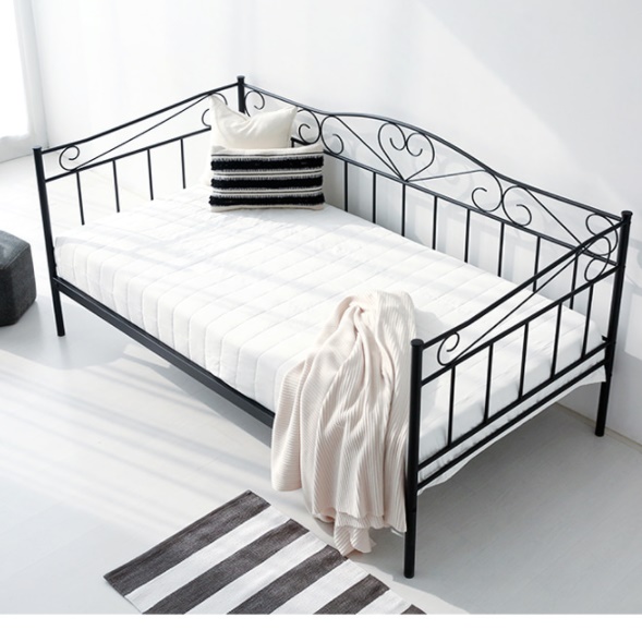 미니 싱글 침대 자취 자취방 원룸침대 고시원침대 작은 방 푹신한 다리 원룸형 매트리스 S