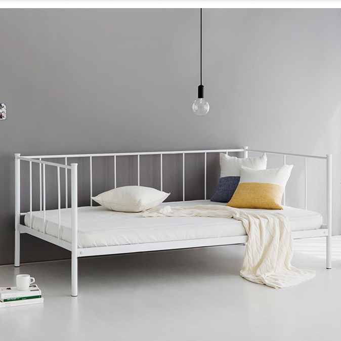 미니 싱글 침대 원룸침대 자취 자취방 고시원침대 원룸형 작은 방 푹신한 다리 매트리스 S