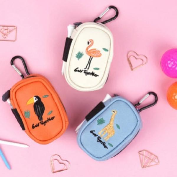 골프공 벨트 남자 골프볼 파우치 백 여성 골프 벨트백 볼 주머니 미니 허리 가방 포켓 집