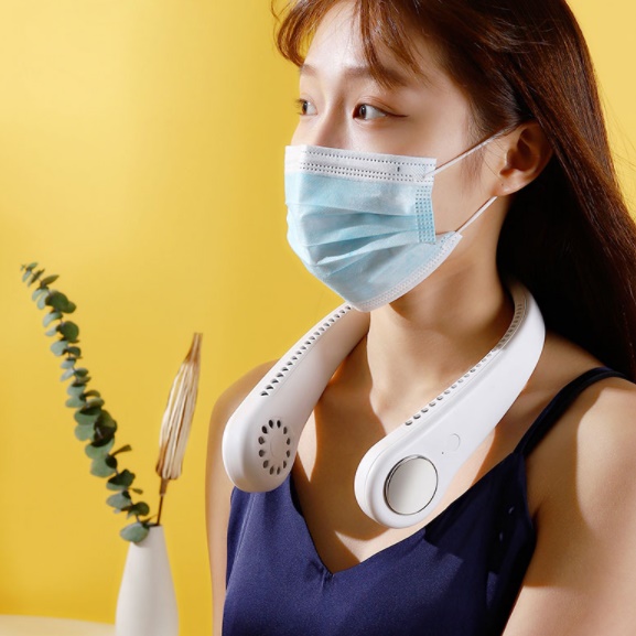 가벼운 목에거는 선풍기 넥에어컨 어린이선풍기 목걸이형 선풍기