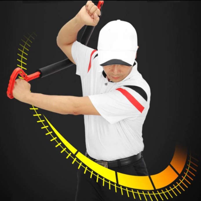 인아웃 실내 골프 스윙 연습기 골프 그립 교정기 골프 치킨윙 교정 집에서 연습 손목 고정