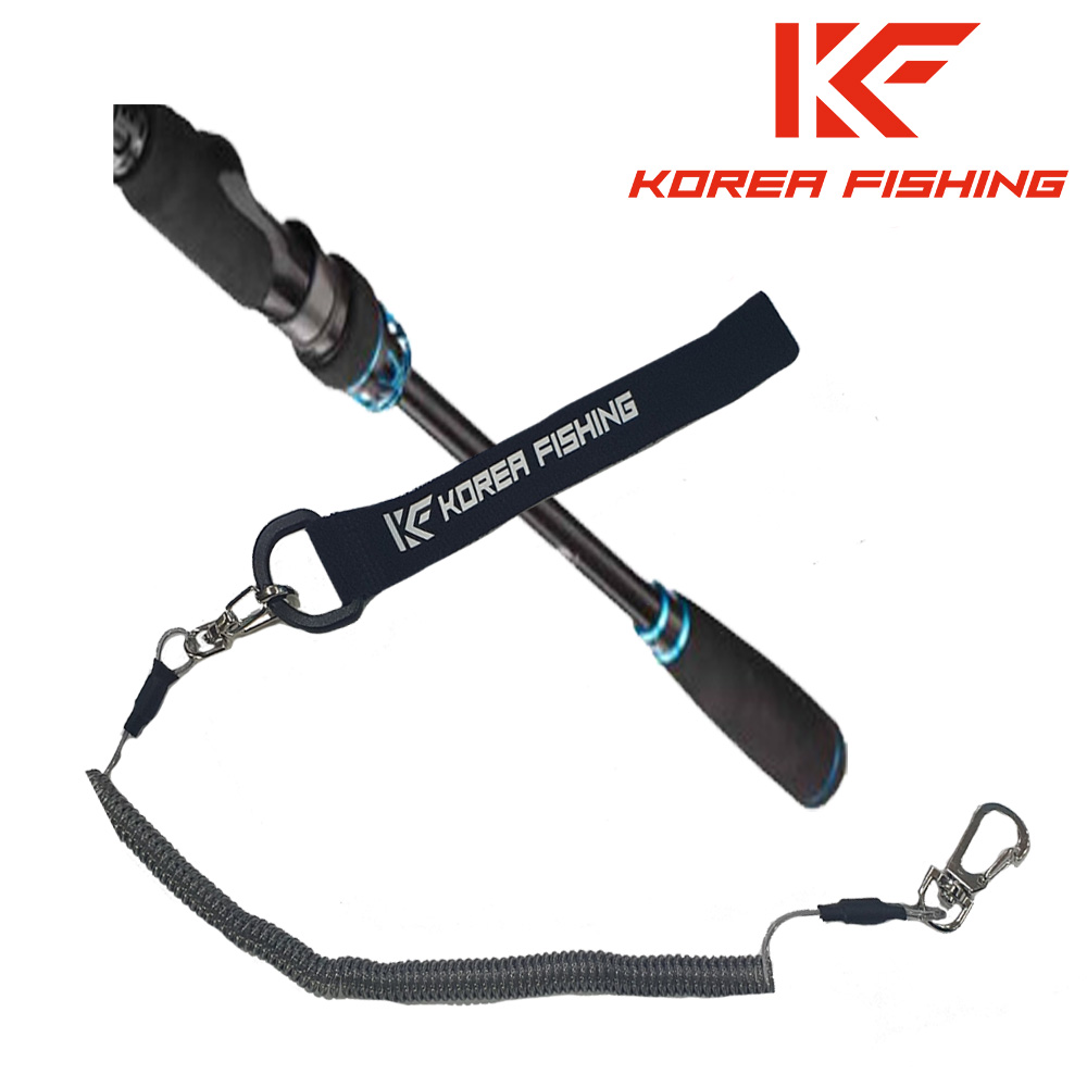 KF 코리아피싱 낚시대 로드 분실방지 스트랩 밴드 키퍼 안전고리 - 메인 이미지