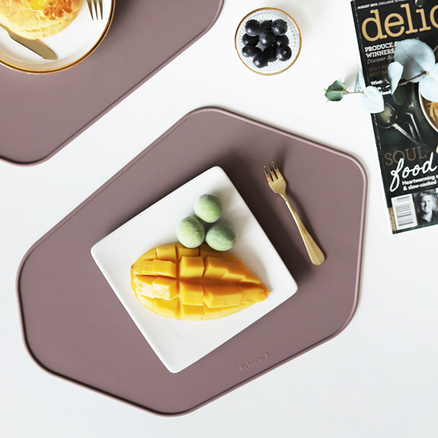 실리실리 프리즘 실리콘 식탁매트 테이블매트