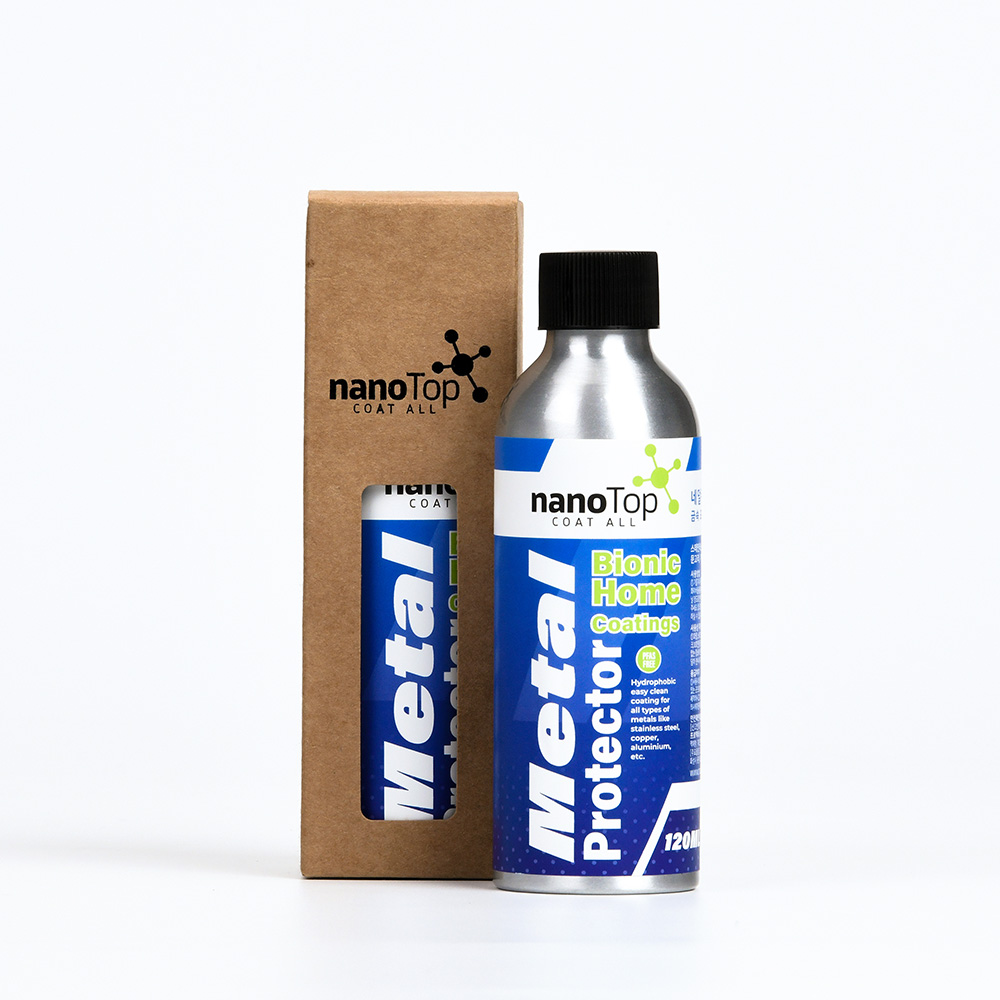 나노탑 메탈프로텍터 120ml 금속 싱크대 싱크볼 수전 샤워기 현관문 셀프나노코팅제 - 상세 이미지 2