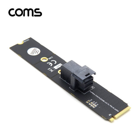 컴스마트 IF680 Coms Mini SAS(SFF-8643) 소켓 변환 / NGFF(M.2) KEY M to Mini SAS(SFF-8643) / 아덥터 / 어댑터