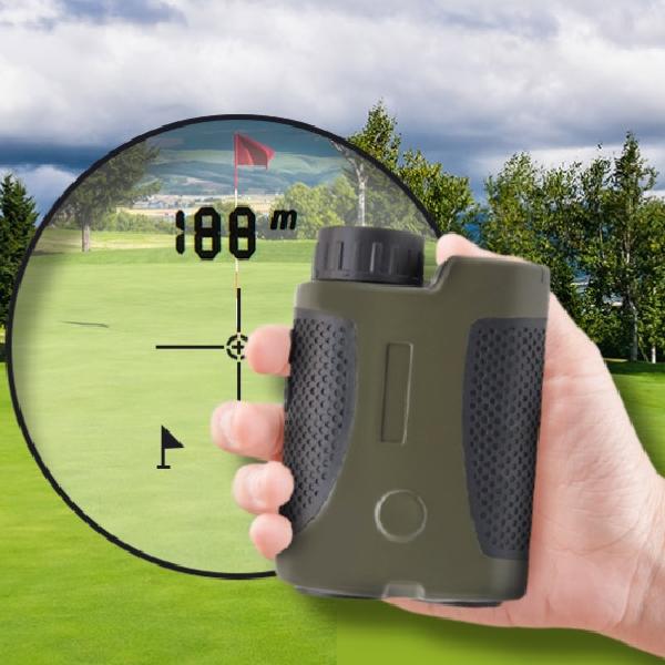 골프 망원경 미니 거리측정기 랜딩포인트 비거리 장거리 골프용 소형 필드 드라이버 그린