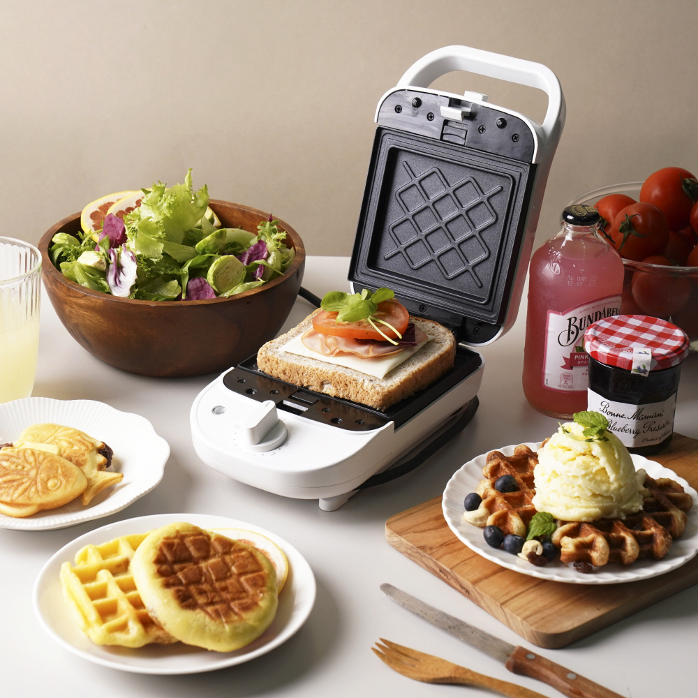 오쿠 와플메이커 샌드위치메이커 크로플 와플기 붕어빵 파니니 기계 OCP-SM403W